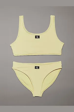 Calvin Klein Ensemble bikini brassière pour fille - CK Monogram