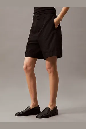 Calvin Klein Short en sergé de lin et coton