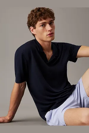 Calvin Klein Polo de plage en jersey doux