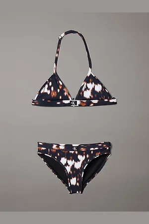 Calvin Klein Ensemble bikini triangle pour fille - CK Monogram
