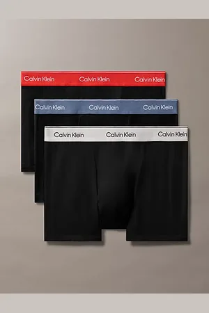 Calvin Klein Lot de 3 boxers relaxed avec pinces - Icon Cotton Stretch
