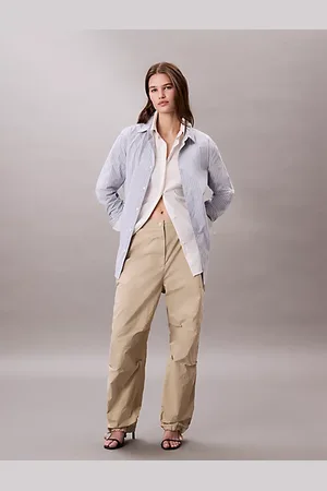 Calvin Klein Pantalon parachute en nylon doux