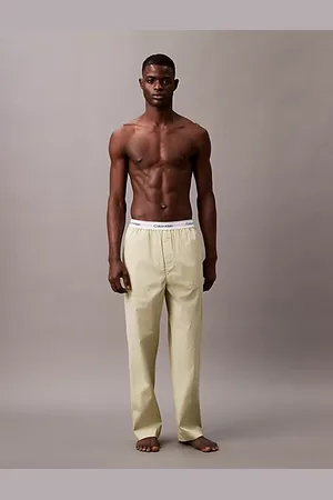 Calvin Klein Pantalon de pyjama en popeline de coton