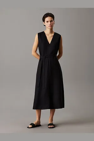 Calvin Klein Robe en lin et lyocell