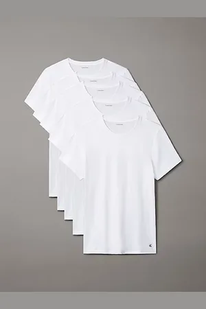 Calvin Klein Lot de 5 t-shirts - 100 % Cotton