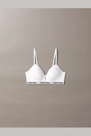 Calvin Klein Soutien-gorge triangle pour fille - Icon Cotton Stretch