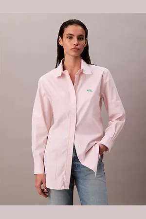 Calvin Klein Polo relaxed avec écusson logo