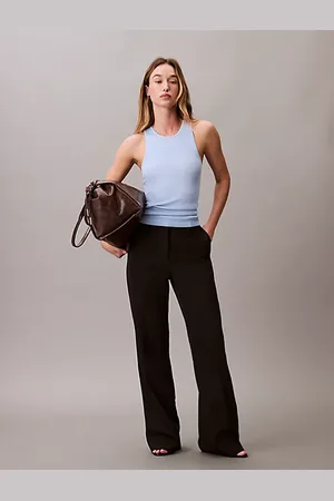 Calvin Klein Débardeur côtelé en viscose