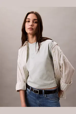 Calvin Klein T-shirt court avec monogramme