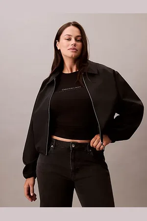 Calvin Klein T-shirt slim grande taille avec logo