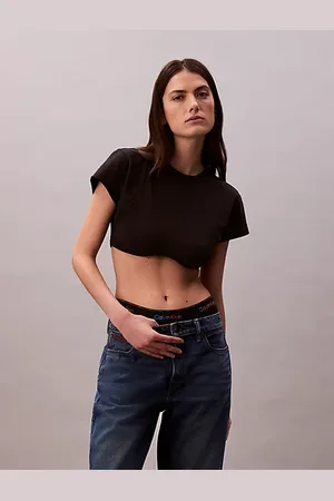Calvin Klein Haut court noué dans le dos - Pride