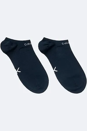 Calvin Klein Lot de 2 paires de chaussettes de cheville Performance anti-transpirantes