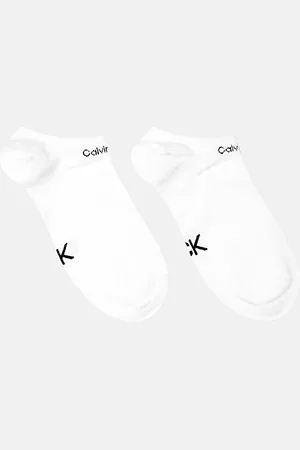 Calvin Klein Lot de 2 paires de chaussettes de cheville Performance anti-transpirantes