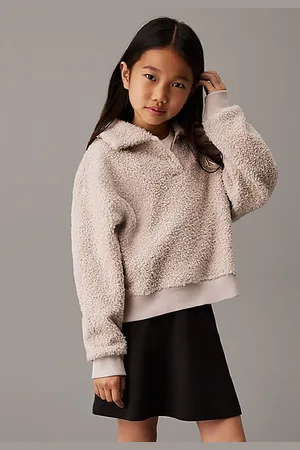 Calvin Klein Sweat-shirt en polaire duveteuse