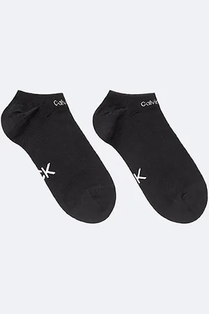 Calvin Klein Lot de 2 paires de chaussettes de cheville Performance anti-transpirantes