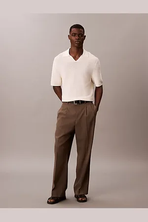 Calvin Klein Polo en maille technique avec col Johnny