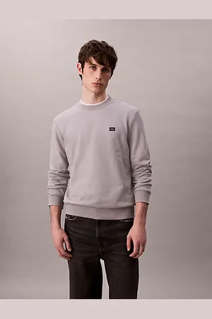 Calvin Klein Sweat en tissu éponge de coton avec insigne