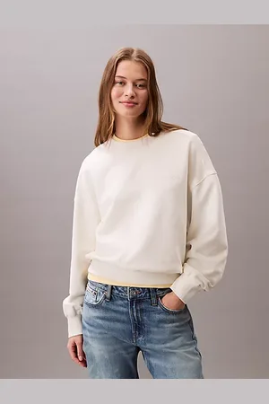 Calvin Klein Sweat en tissu éponge de coton