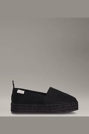 Calvin Klein Espadrilles compensées en toile