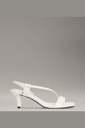 Calvin Klein Sandales à talon en cuir