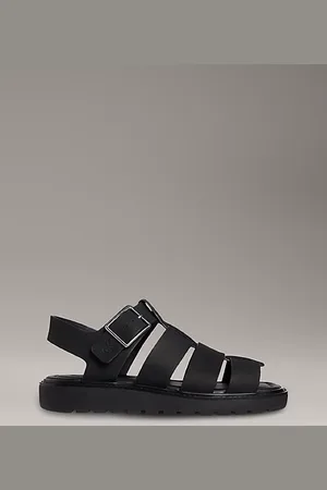 Calvin Klein Sandales de pêcheur en cuir