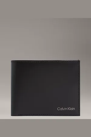 Calvin Klein Portefeuille 2 volets en cuir anti-RFID