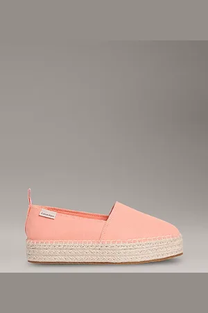Calvin Klein Espadrilles compensées en toile