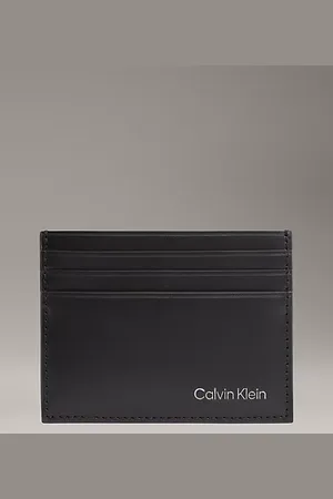 Calvin Klein Porte-cartes en cuir anti-RFID