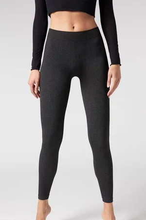 Calzedonia Leggings ultra-opaques en microfibre Femme