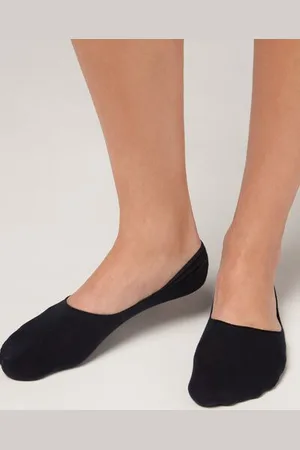 Calzedonia Chaussettes invisibles en coton Femme