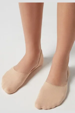 Calzedonia Chaussettes invisibles en coton Femme