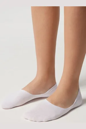 Calzedonia Chaussettes invisibles en coton Femme