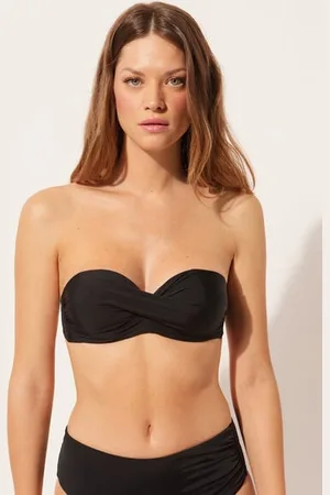 Calzedonia Bikini bandeau croisé à rembourrage léger Femme