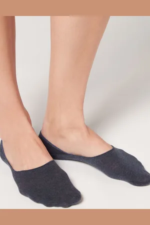 Calzedonia Chaussettes invisibles en coton Femme