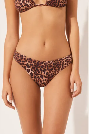 Calzedonia Bas de maillot brésilien Classic Animalier Femme