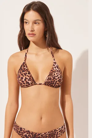 Calzedonia Haut de maillot triangle Classic Animalier Femme