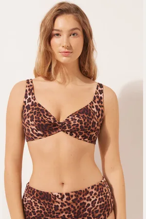 Calzedonia Haut de maillot balconnet Classic Animalier Femme