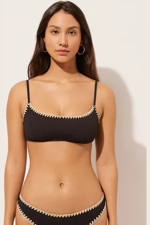 Calzedonia Haut de maillot brassière Bicolor Femme