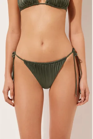 Calzedonia Bas de Maillot Brésilien à Lanières Shiny Satin Femme