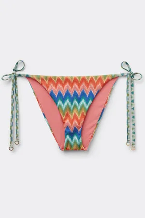 Calzedonia Bas de maillot à lanières Elegant Chevron Femme