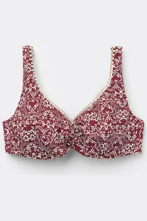 Calzedonia Haut de Maillot Balconnet Botanic Bordeaux Femme