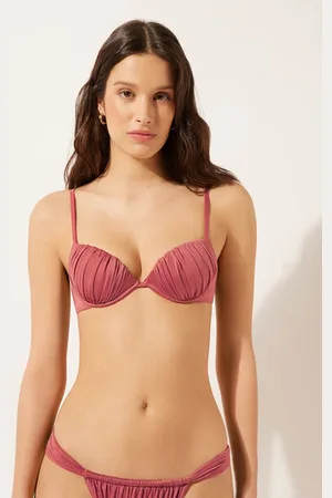 Calzedonia Haut de maillot push-up Shiny Satin Femme