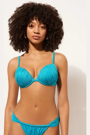 Calzedonia Haut de maillot push-up Shiny Satin Femme