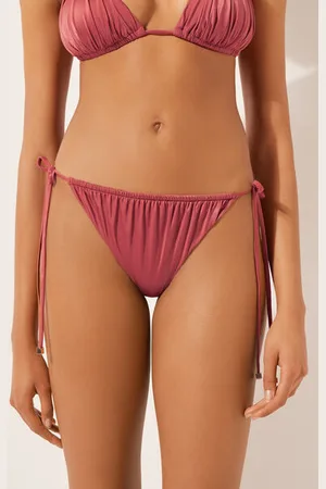 Calzedonia Bas de Maillot Brésilien à Lanières Shiny Satin Femme