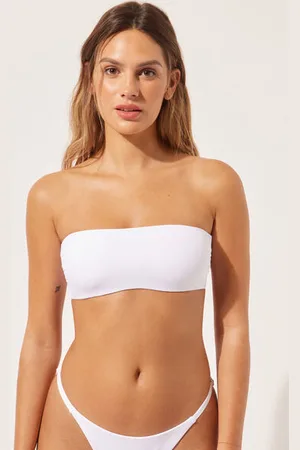 Calzedonia Bikini bandeau coupe droite à rembourrage léger Femme