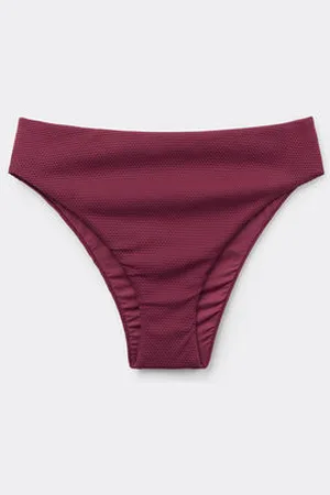 Calzedonia Bas de maillot brésilien taille haute Classy Piquet Femme
