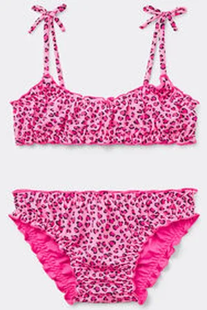 Calzedonia Maillot de bain deux pièces fille Pink Animalier Fille
