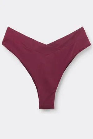 Calzedonia Bas de maillot brésilien taille haute avec coupe en V Indonesia Femme