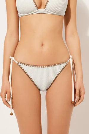 Calzedonia Bas de maillot à lanières Bicolor Femme