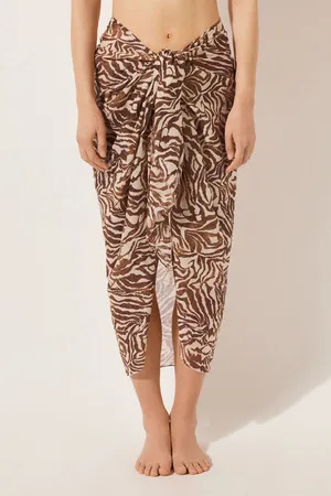 Calzedonia Paréo long Animalier Femme